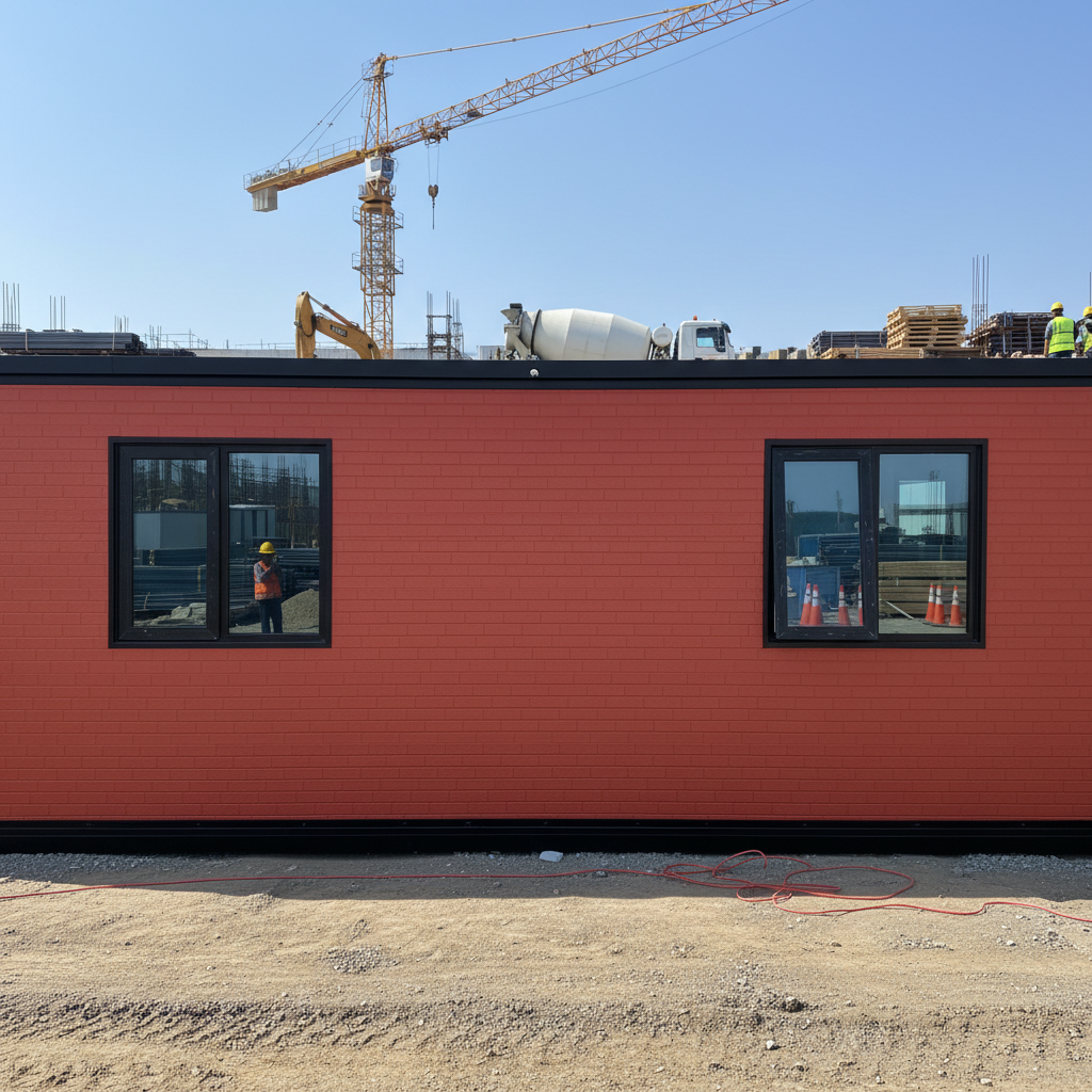 Modern Panel-Finish Expandable Home Prefab Tiny Home, Living Unit