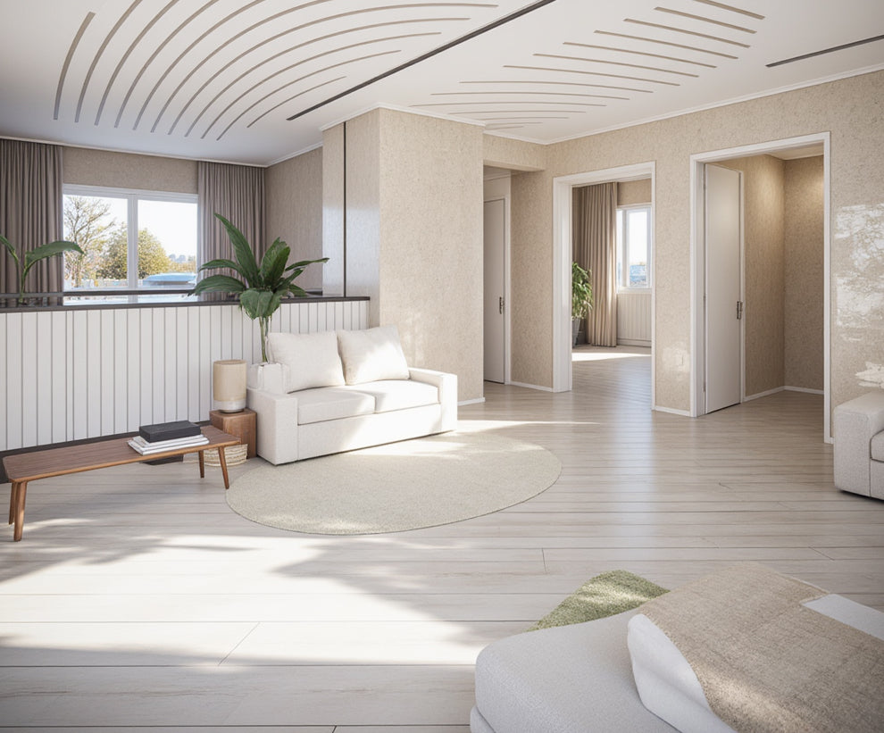 Expandable Tiny Home – Wood-Look Cabin Modular House