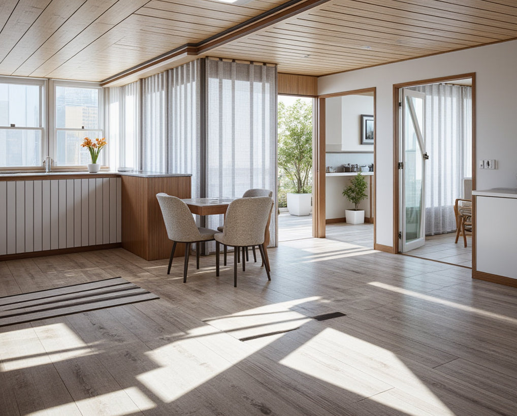Modern 2 Bedroom Expandable Prefab Home, Cabin-Style Modular House