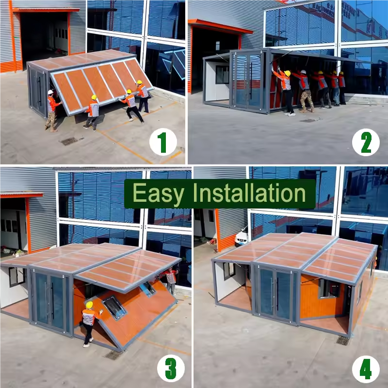 Contemporary Expandable Prefab Container Home – Insulated Modular Tiny House